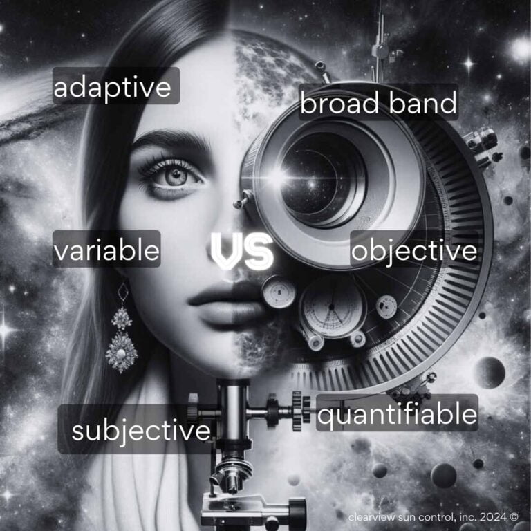 vlt uv films perception